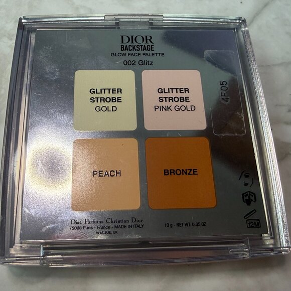 DIOR BACKSTAGE GLOW FACE PALLETTE 002GLITZ - Picture 2 of 3